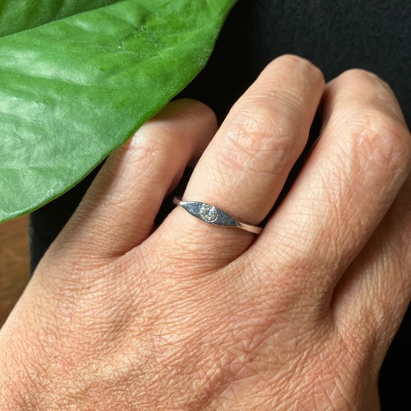 Fashion Jewelry Jewelry - Fashion Jewelry Silver Ring with Blue Stone